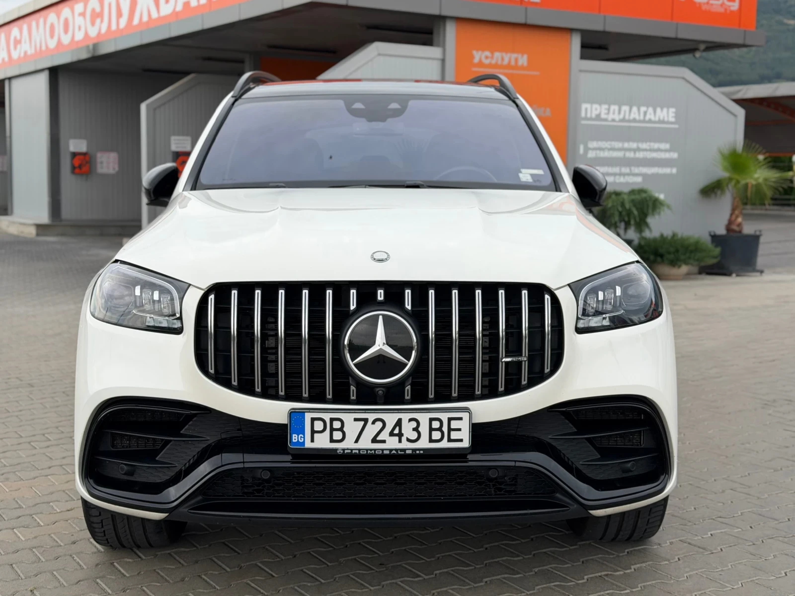 Mercedes-Benz GLS 63 AMG V8 53000 km, снимка 8 - Автомобили и джипове - 55431241
