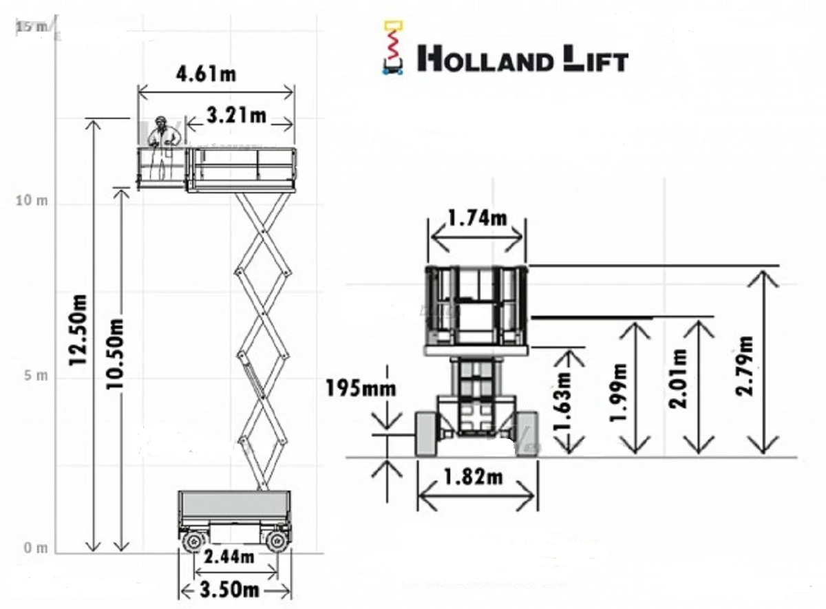  HOLLAND LIFT X105DL18  4x4 | Mobile.bg   16