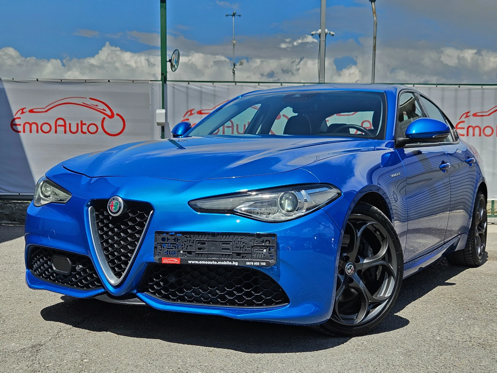 Alfa Romeo Giulia 2.2D/VELOCE/Q4/8ck/LED/ACC/NAVI/БЛУТУТ/EURO 6D/ТОП - изображение 7