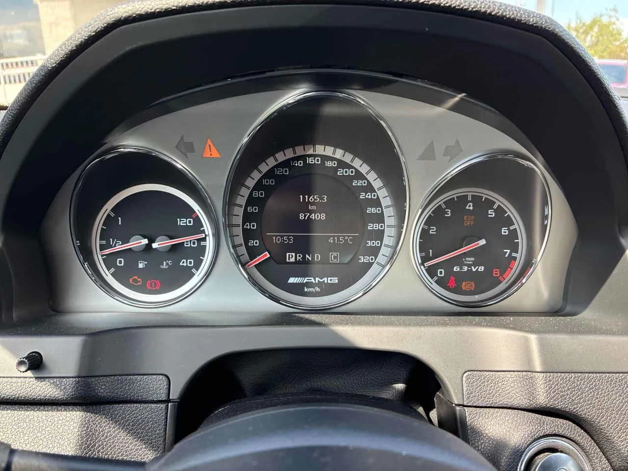 Mercedes-Benz C 63 AMG RWD/ПОДГРЕВ/ПАНОРАМА/ПАМЕТ/CARFAX/КЛИП/ФИНАНСИРАНЕ, снимка 8 - Автомобили и джипове - 55016944