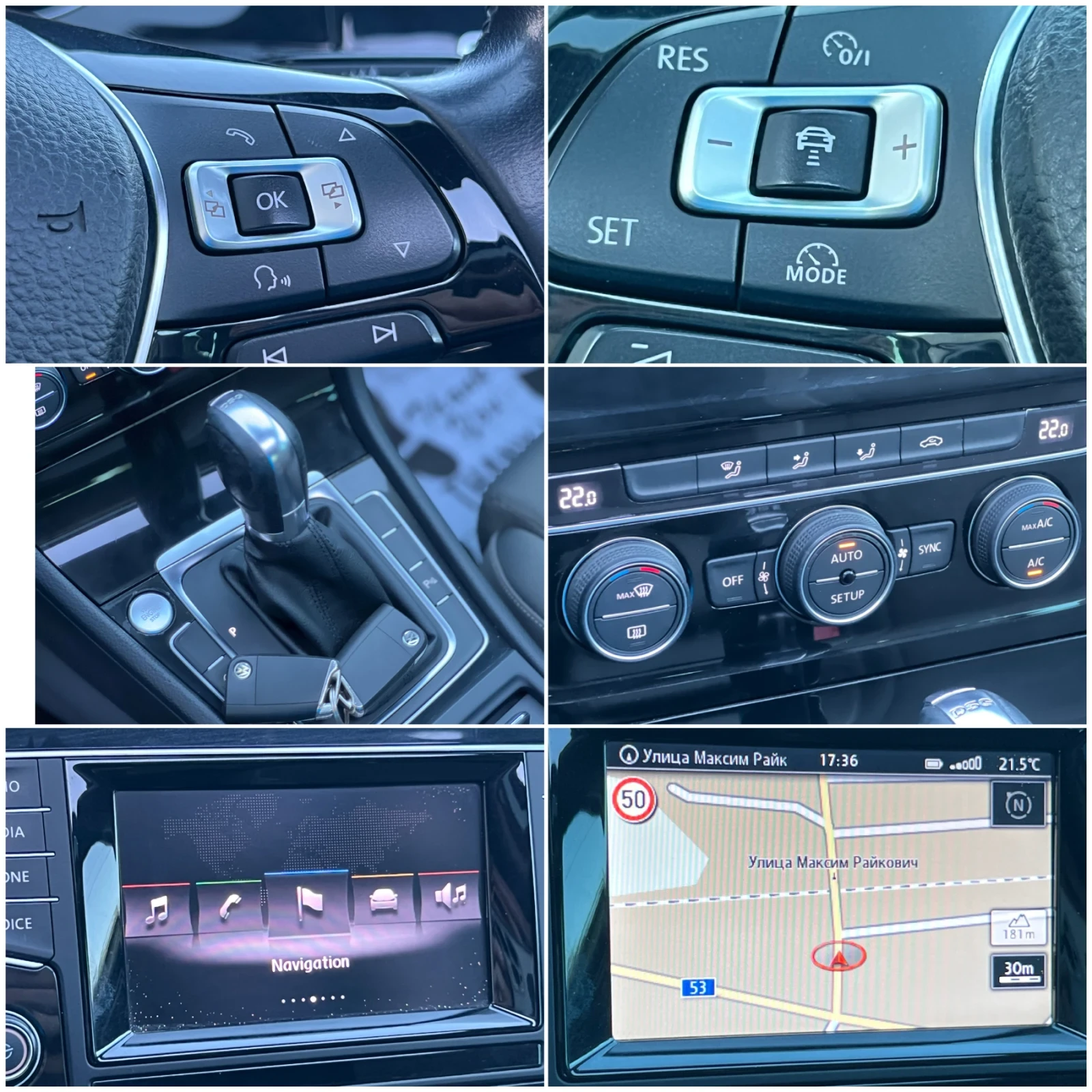VW Golf DSG NAVI PANORAMA KEYLESS , снимка 15 - Автомобили и джипове - 56585299