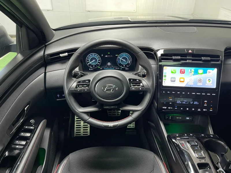 Hyundai Tucson N-LINE / HYBRID / AWD - 3300км, снимка 14 - Автомобили и джипове - 51863566