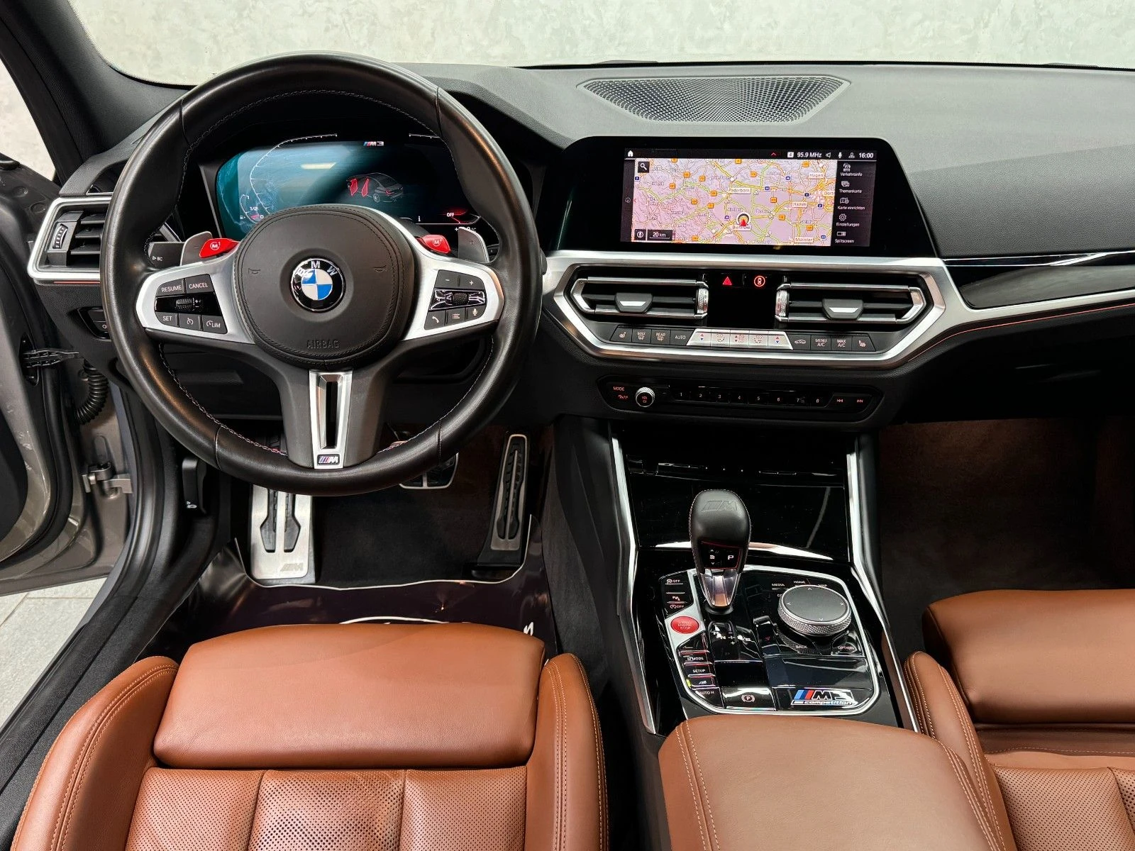 BMW M3 xDrive/COMPETITION/150HP/LED/NAVI/CARPLAY/348b - изображение 7