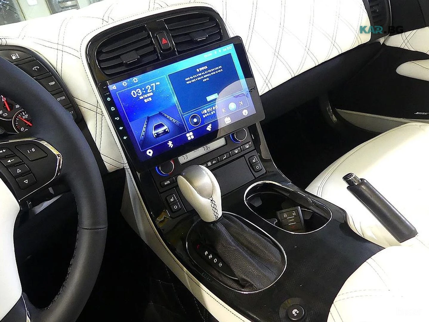 Chevrolet Corvette КОЖА* ПОДГРЕВ* НАВИ* КАМЕРА* TARGA TOP, снимка 14 - Автомобили и джипове - 55016414