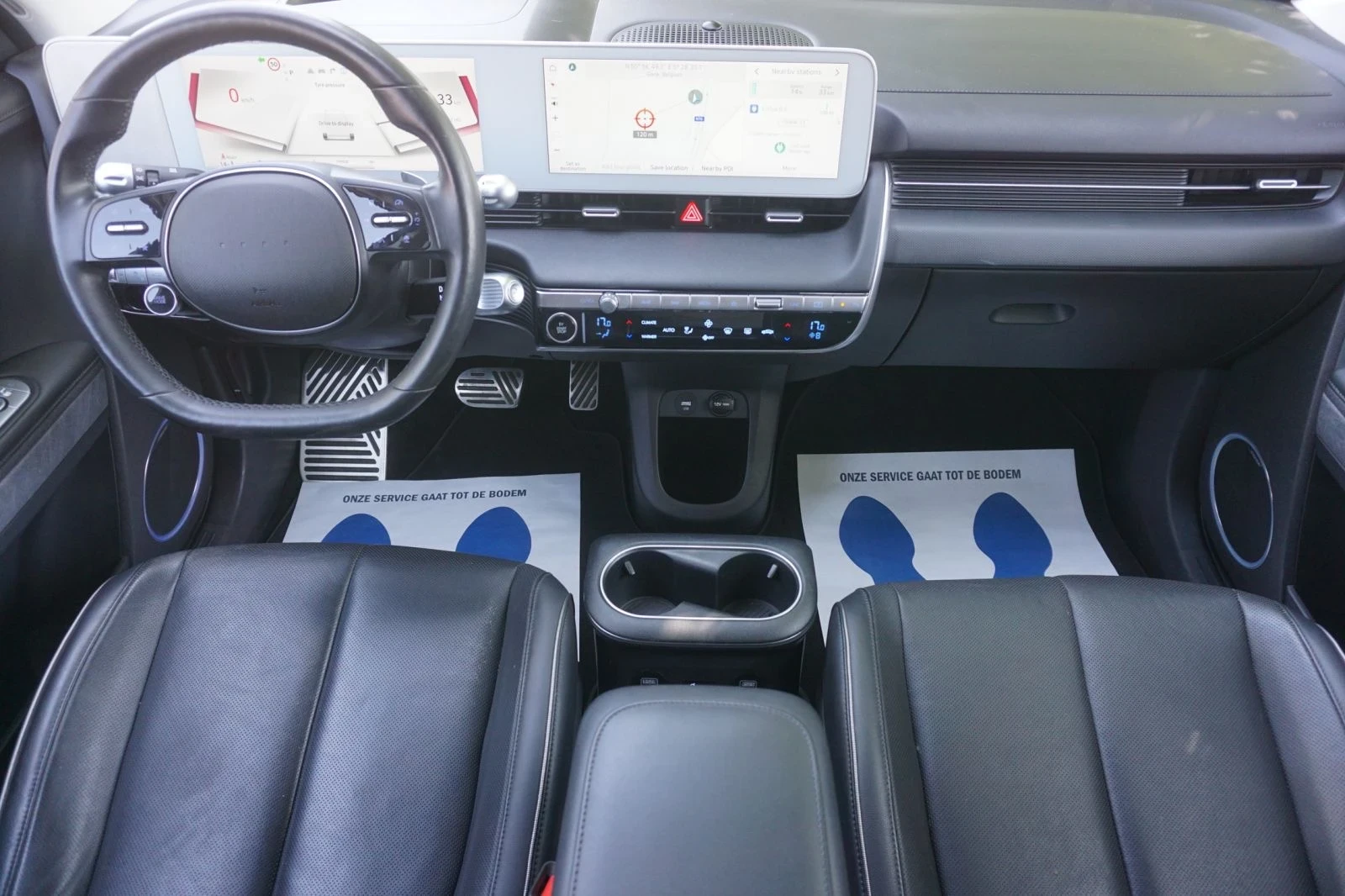 Hyundai Ioniq 5 72.6KWh/UNIQ/ГАРАНЦИЯ/360/HEADUP/BOSE/SOH100%, снимка 6 - Автомобили и джипове - 55170619