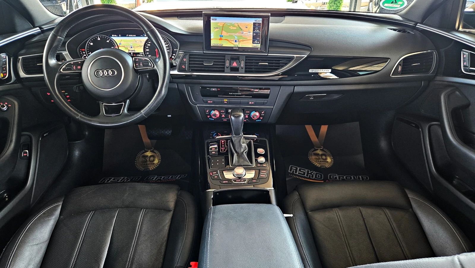 Audi A6 MATRIX/S-LINE/LED/CAMERA/ПОДГРЕВ/ОБДУХ/ПАМЕТ/LIZIN, снимка 9 - Автомобили и джипове - 55627795