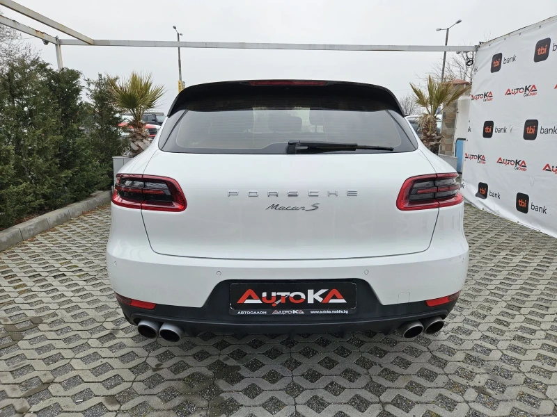 Porsche Macan S= 3.0TDI-258кс= ПАНОРАМА= DIGITAL= КАМЕРА= ПОДГРЕ, снимка 4 - Автомобили и джипове - 49379306