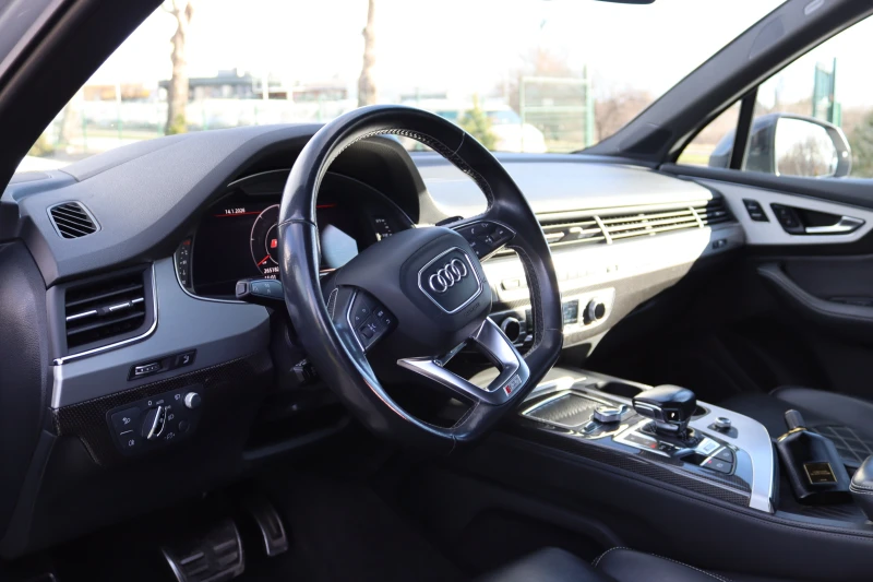 Audi SQ7 6+ 1* Matrix* Carbon* Exclusive* HP* ЛИЗИНГ* , снимка 7 - Автомобили и джипове - 49842354