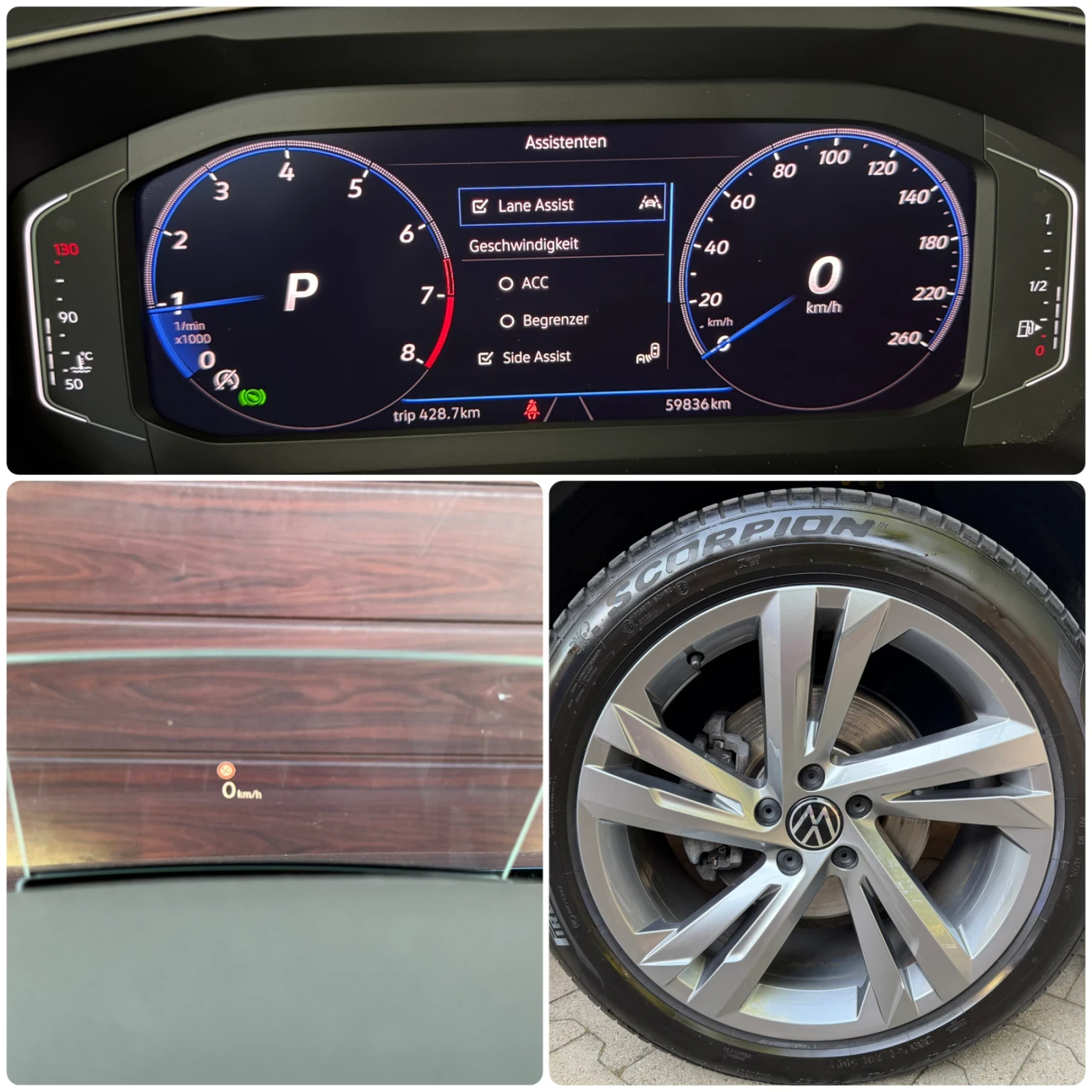 VW Tiguan R-Line-1.5TSI-150ps-59хил.км!, снимка 14 - Автомобили и джипове - 55155974