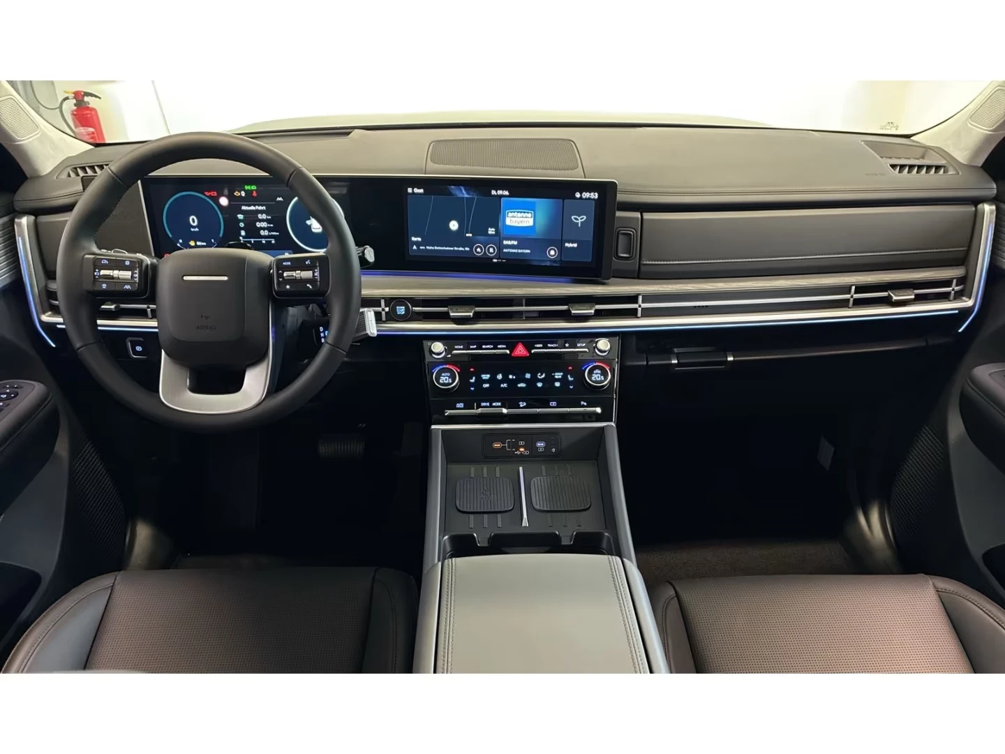 Hyundai Santa fe НОВ!/HEV 239HP/SIGNATURE/FWD/PANO/HUD/360/288h, снимка 8 - Автомобили и джипове - 55218148
