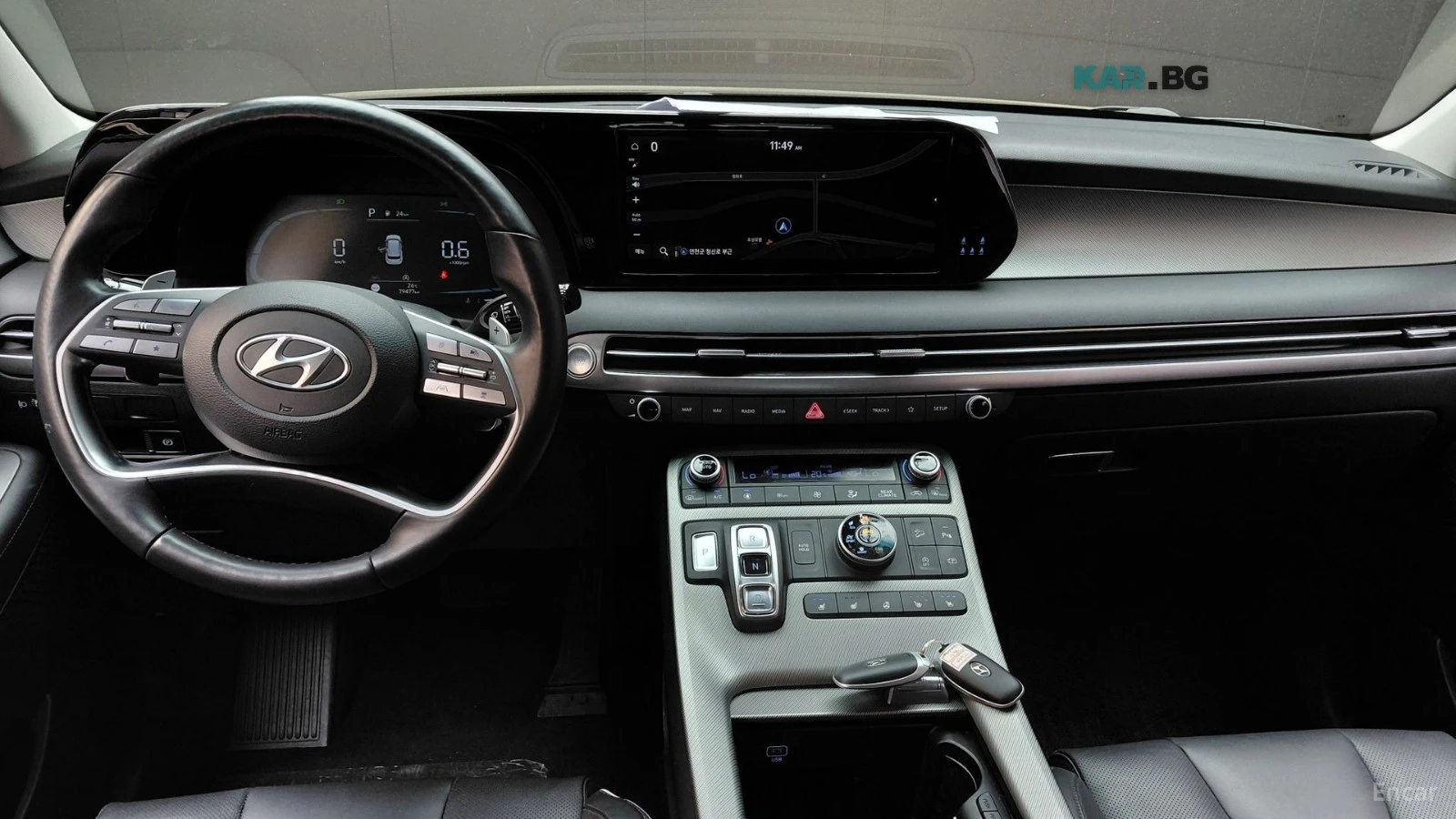 Hyundai Palisade 3.8i Exclusive 4x4* ПОДГРЕВ* ОБДУХВАНЕ* КАМЕРА* , снимка 8 - Автомобили и джипове - 56105624