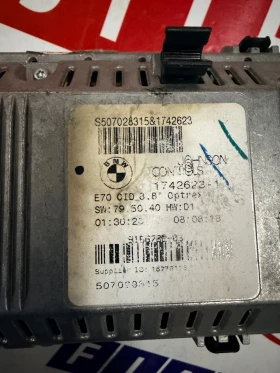 1742623-1 Дисплей Навигация BMW X5 E70 9166782-03, снимка 3 - Части - 53295403