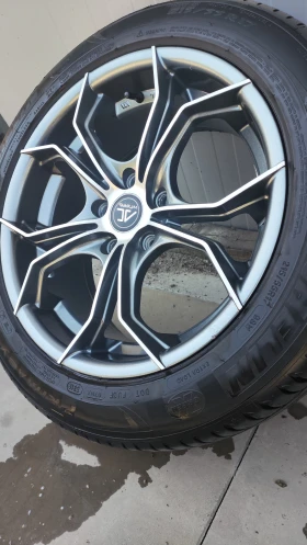 Гуми с джанти Michelin 215/55R17, снимка 1