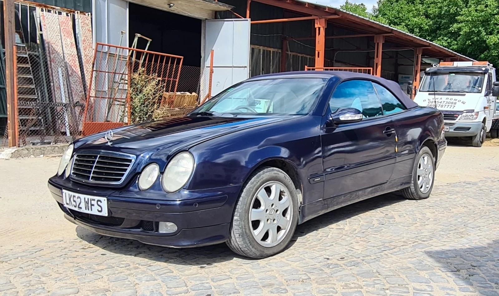 Mercedes-Benz CLK 3.2i V6//Кабрио//Avangarde, снимка 1