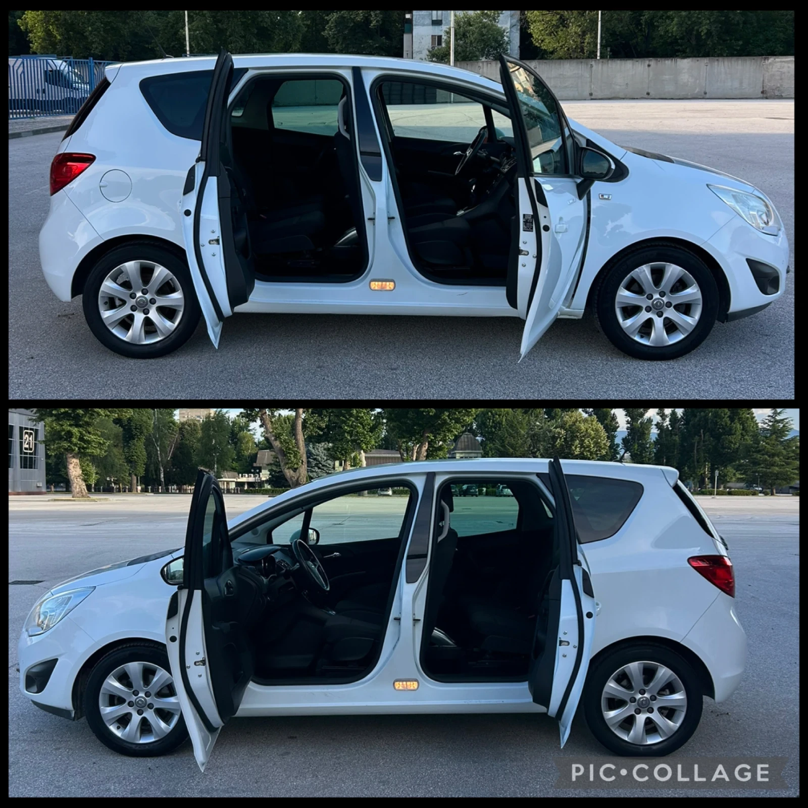 Opel Meriva 1.4 БЕНЗИН //101к.с.// 155 КМ , снимка 15 - Автомобили и джипове - 54858488