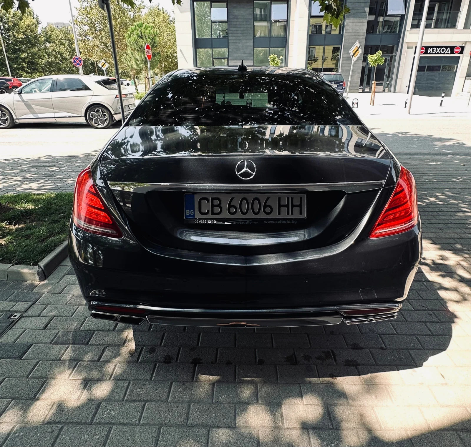 Mercedes-Benz S 350 CDI/AMG/BURMESTER/ВАКУУМ/МАСАЖ/КАМЕРА/ДИСТРОНИК, снимка 4 - Автомобили и джипове - 55391423