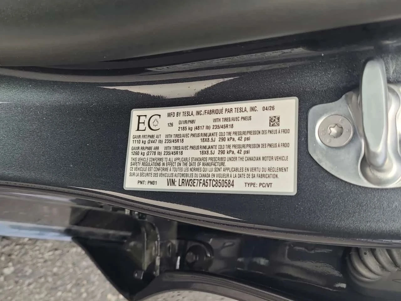 Tesla Model 3, снимка 17 - Автомобили и джипове - 56714995