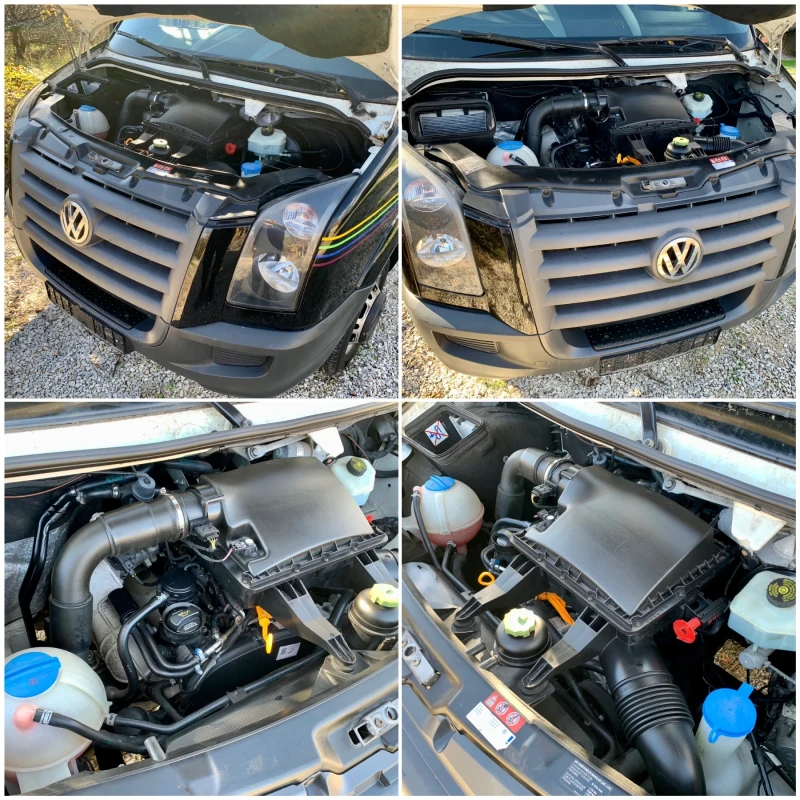 VW Crafter 4.30м.* Климатик* Темпомат* Двойна гума, снимка 17 - Бусове и автобуси - 53492513