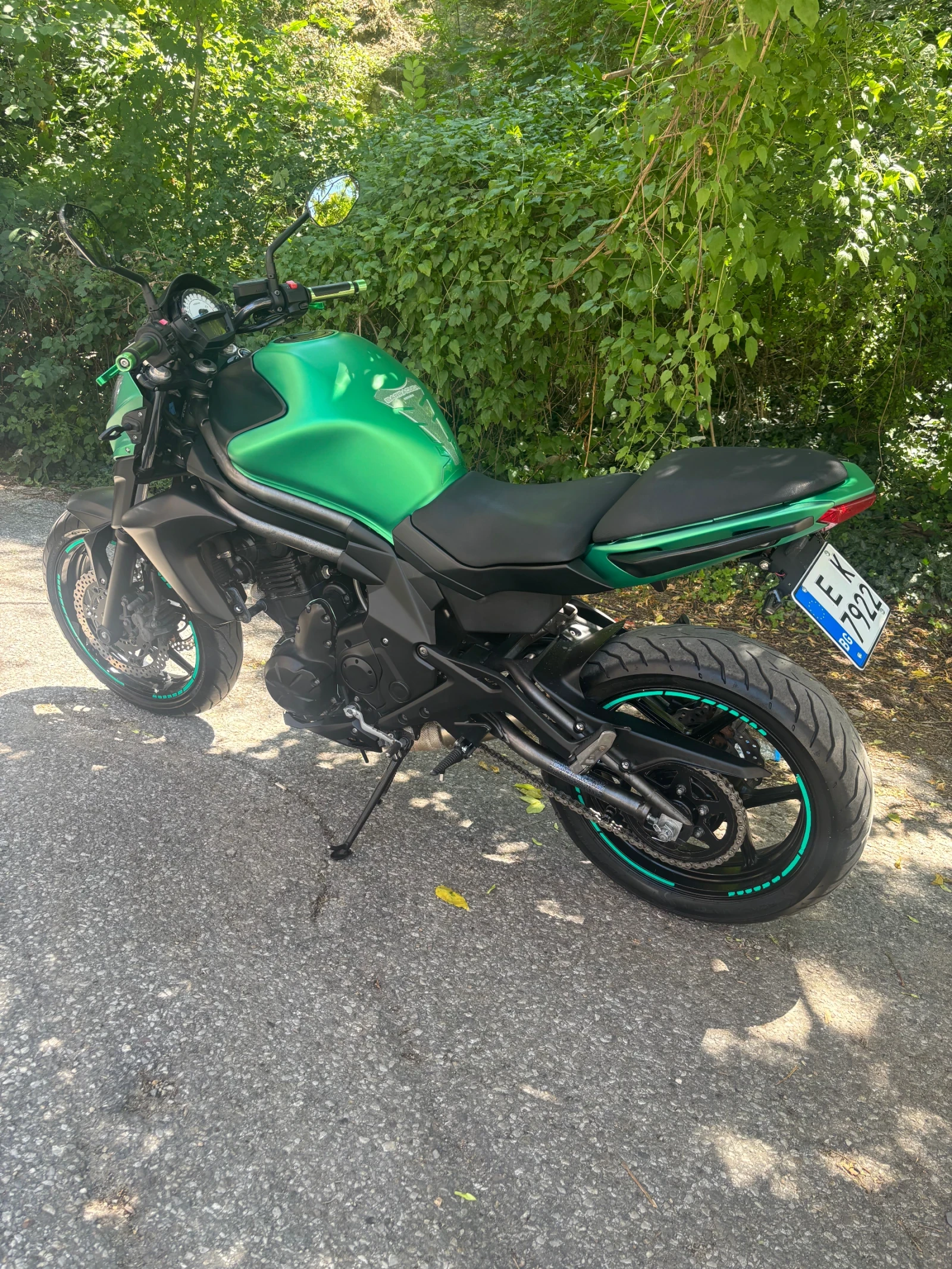 Kawasaki ER 650, снимка 5 - Мотоциклети и мототехника - 55899860