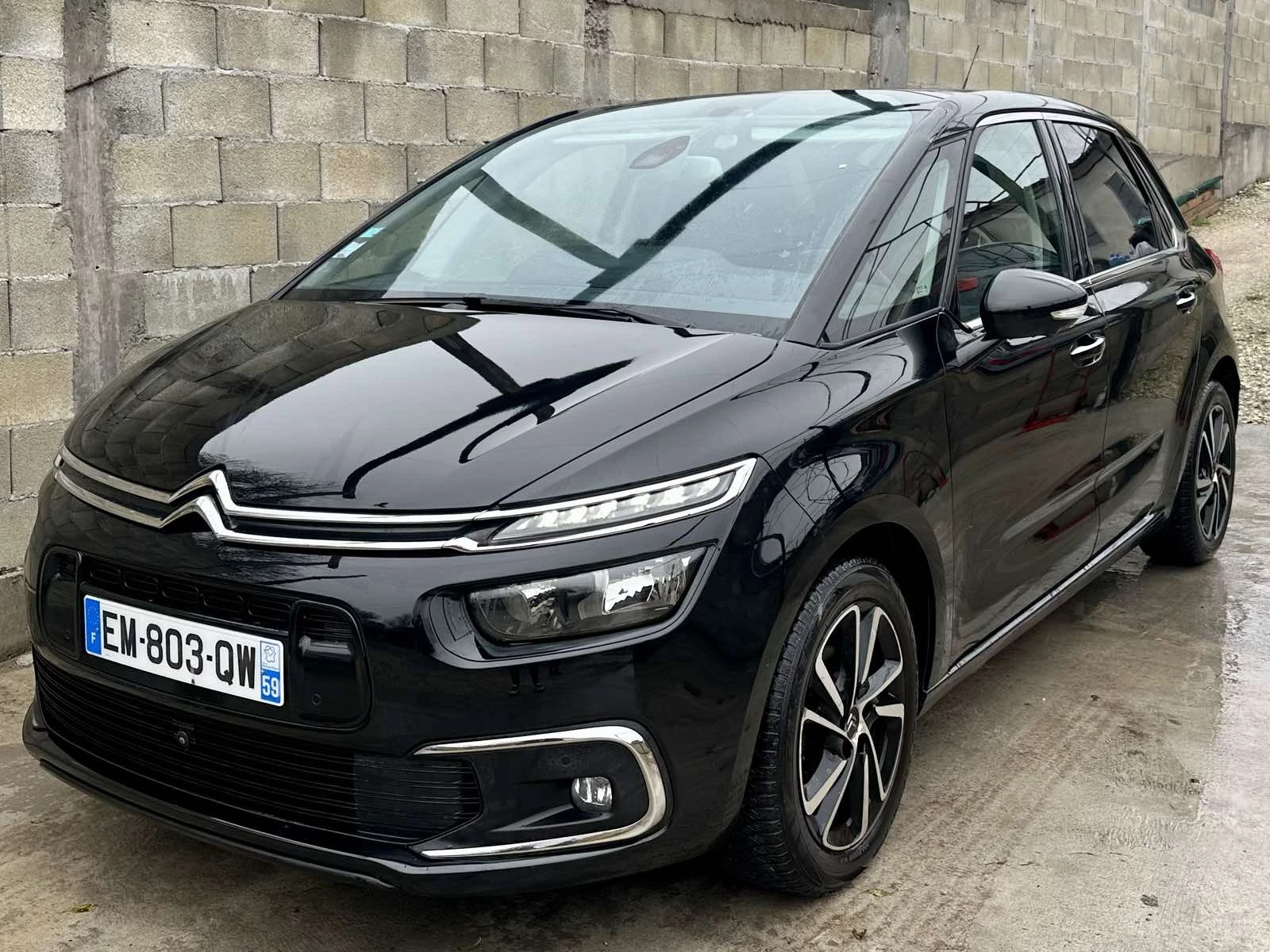 Citroen C4 Picasso 1.6 Blue-HDi Панорама, Самопаркиране, 360, Еxclusi, снимка 1