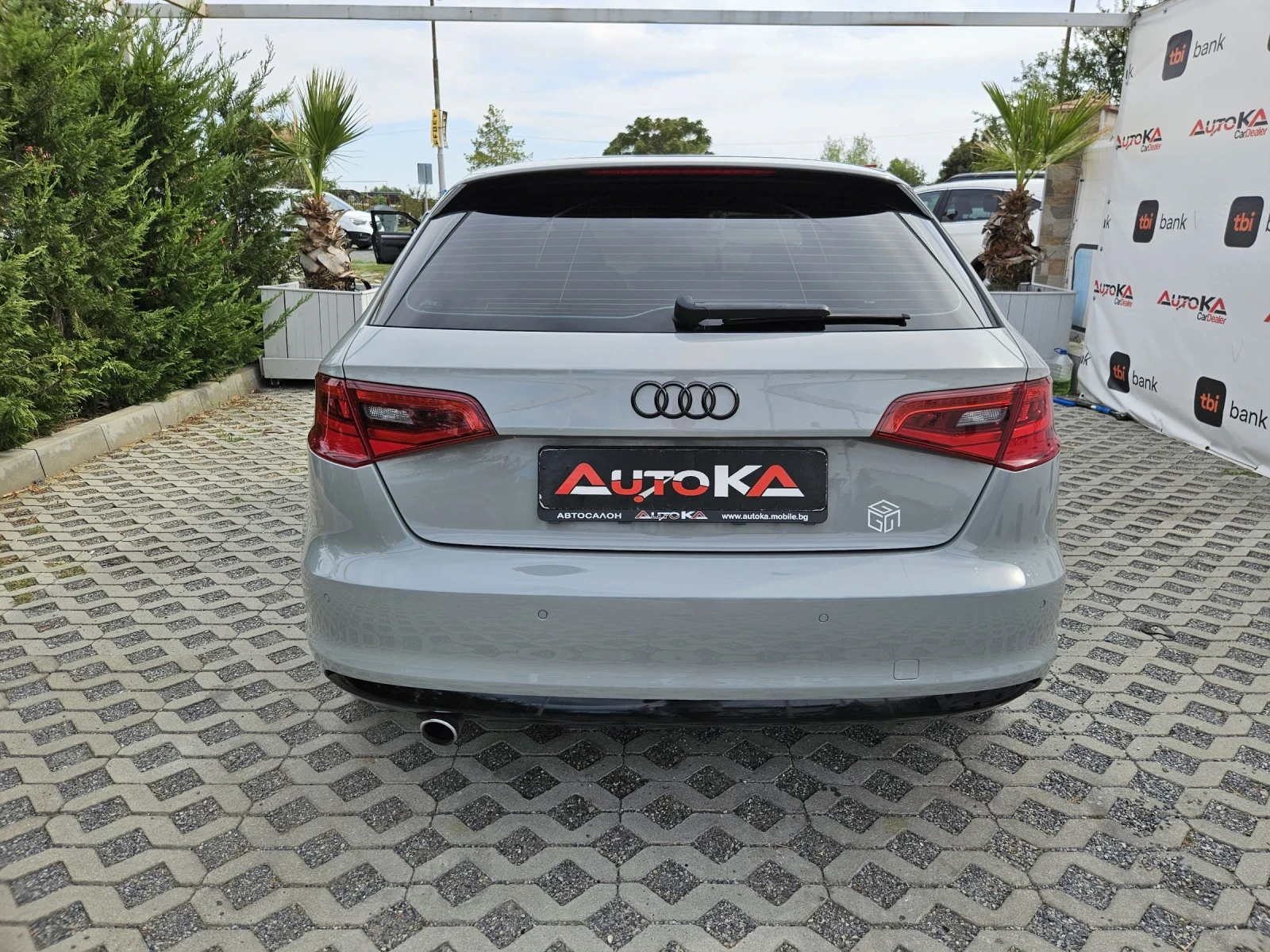 Audi A3 1.6TDI-105кс= АВТОМАТ= NARDO GREY= RECARO - изображение 4