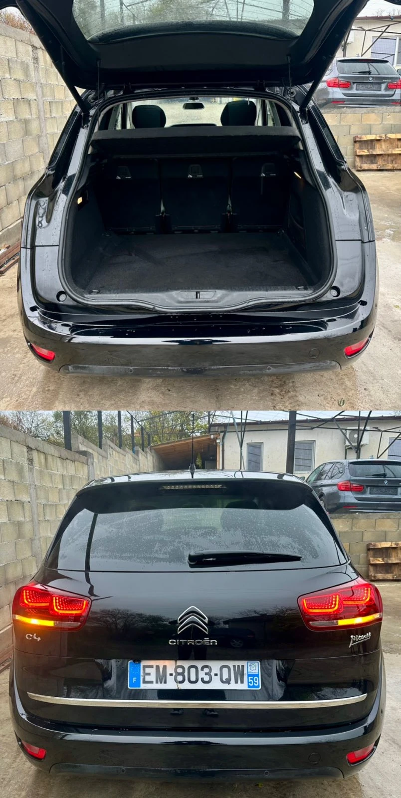 Citroen C4 Picasso 1.6 Blue-HDi Панорама, Самопаркиране, 360, Еxclusi - изображение 4