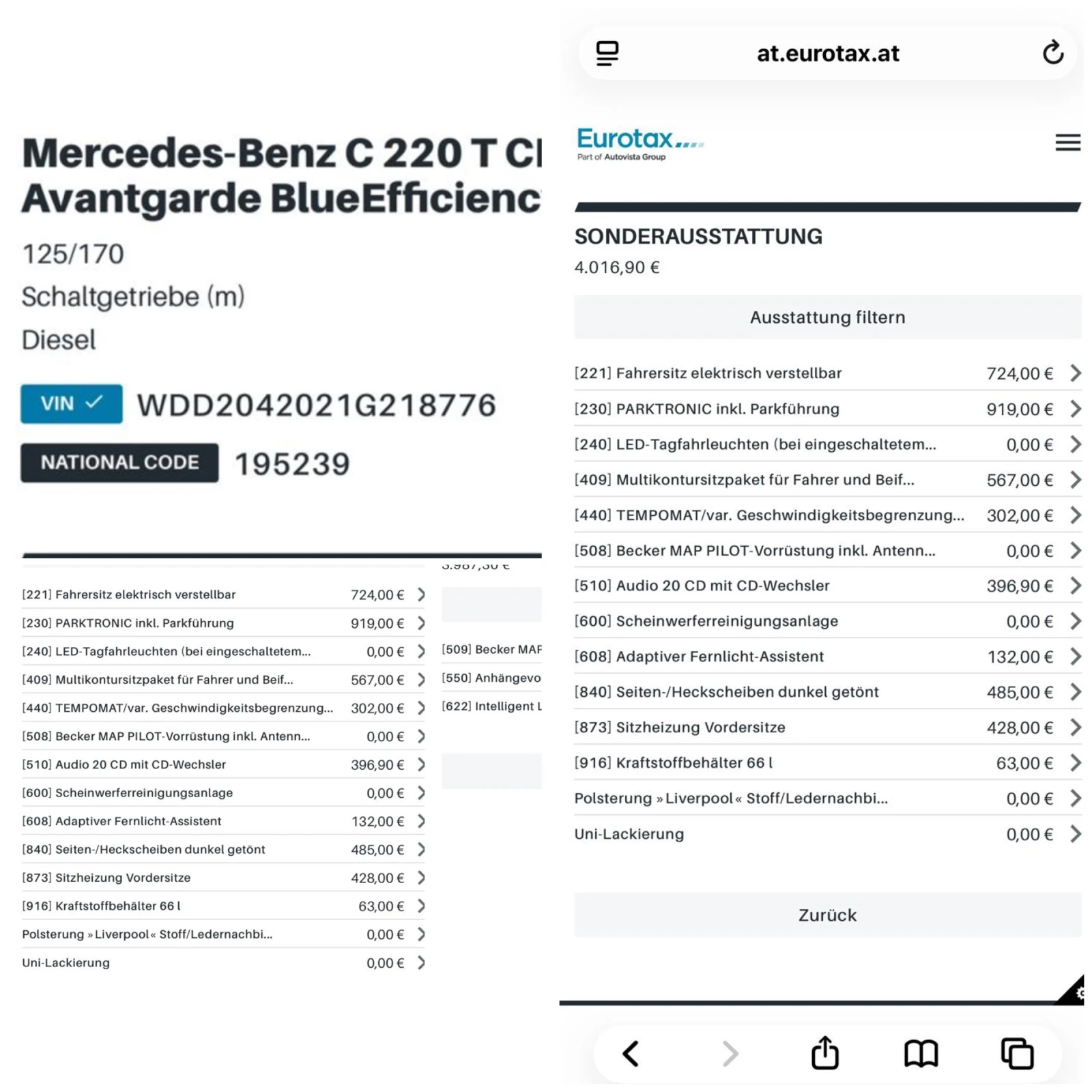 Mercedes-Benz C 220 Avantgarde BlueEfficiency Edition | Mobile.bg � ����������� 16