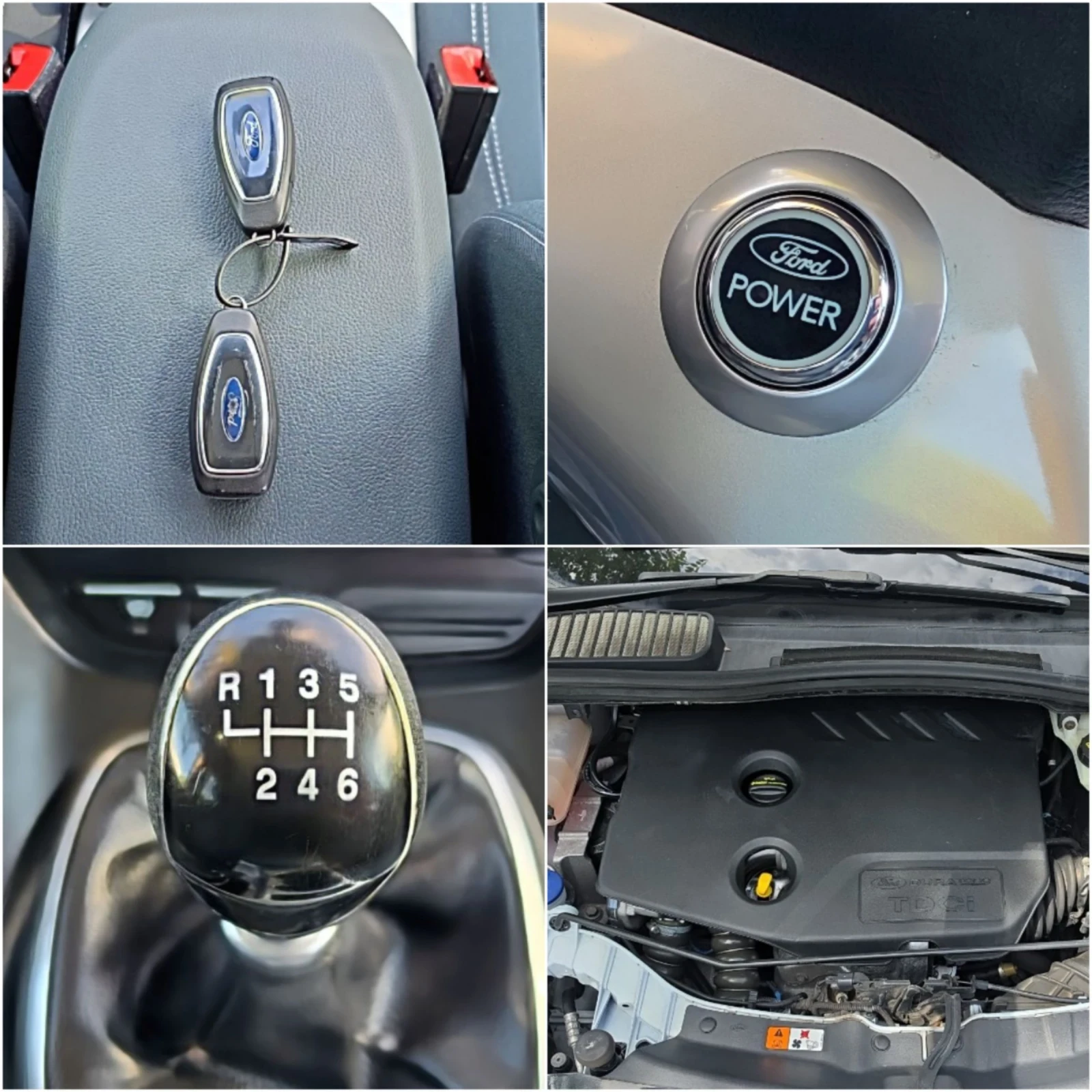 Ford C-max 1.6HDi 115k.c TITANIUM, снимка 17 - Автомобили и джипове - 54555374