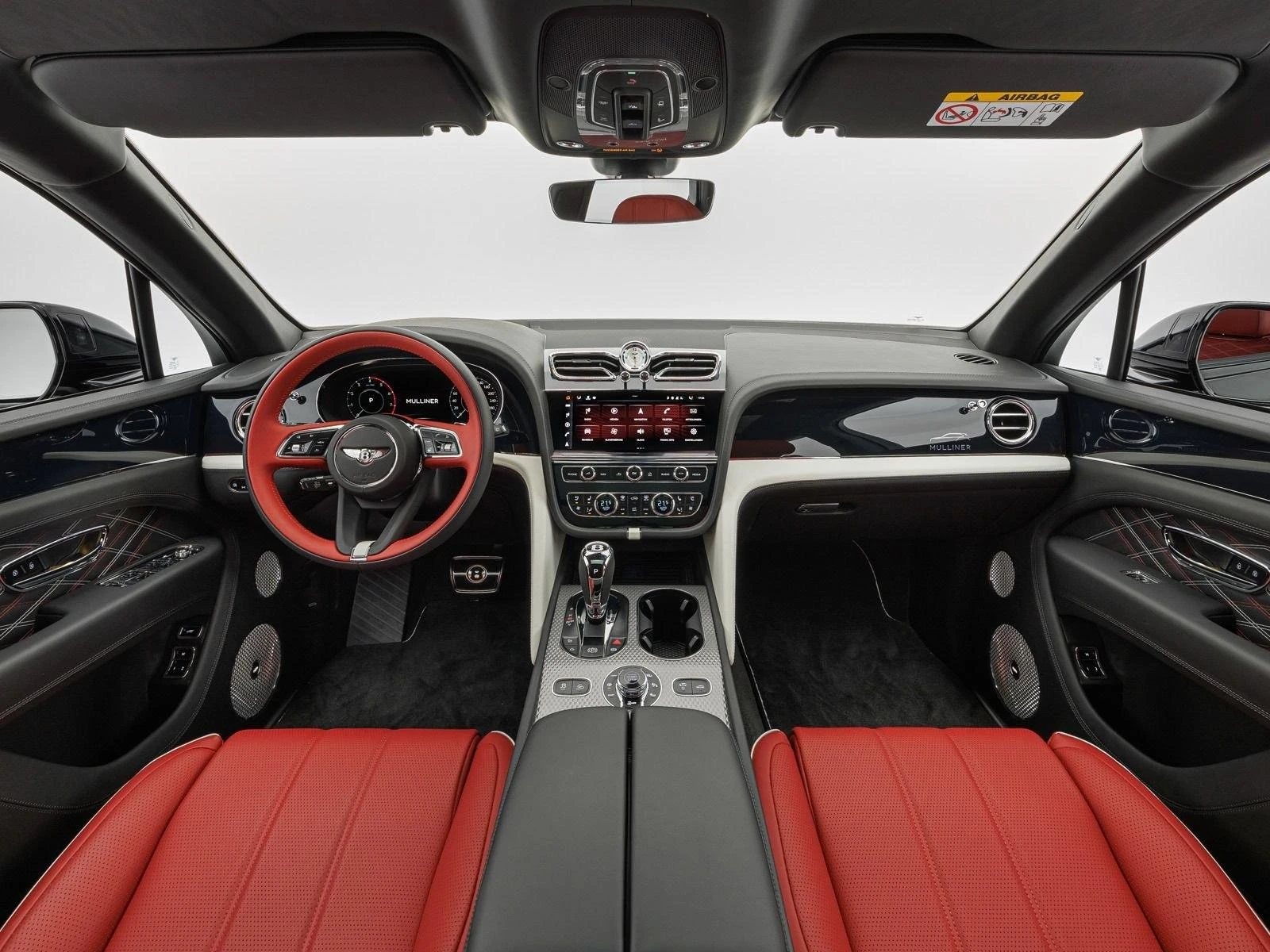 Bentley Bentayga V8/LONG/BESPOKE/MULLINER/DUO-TONE/NAIM/TV/4-SEATS/ | Mobile.bg   12