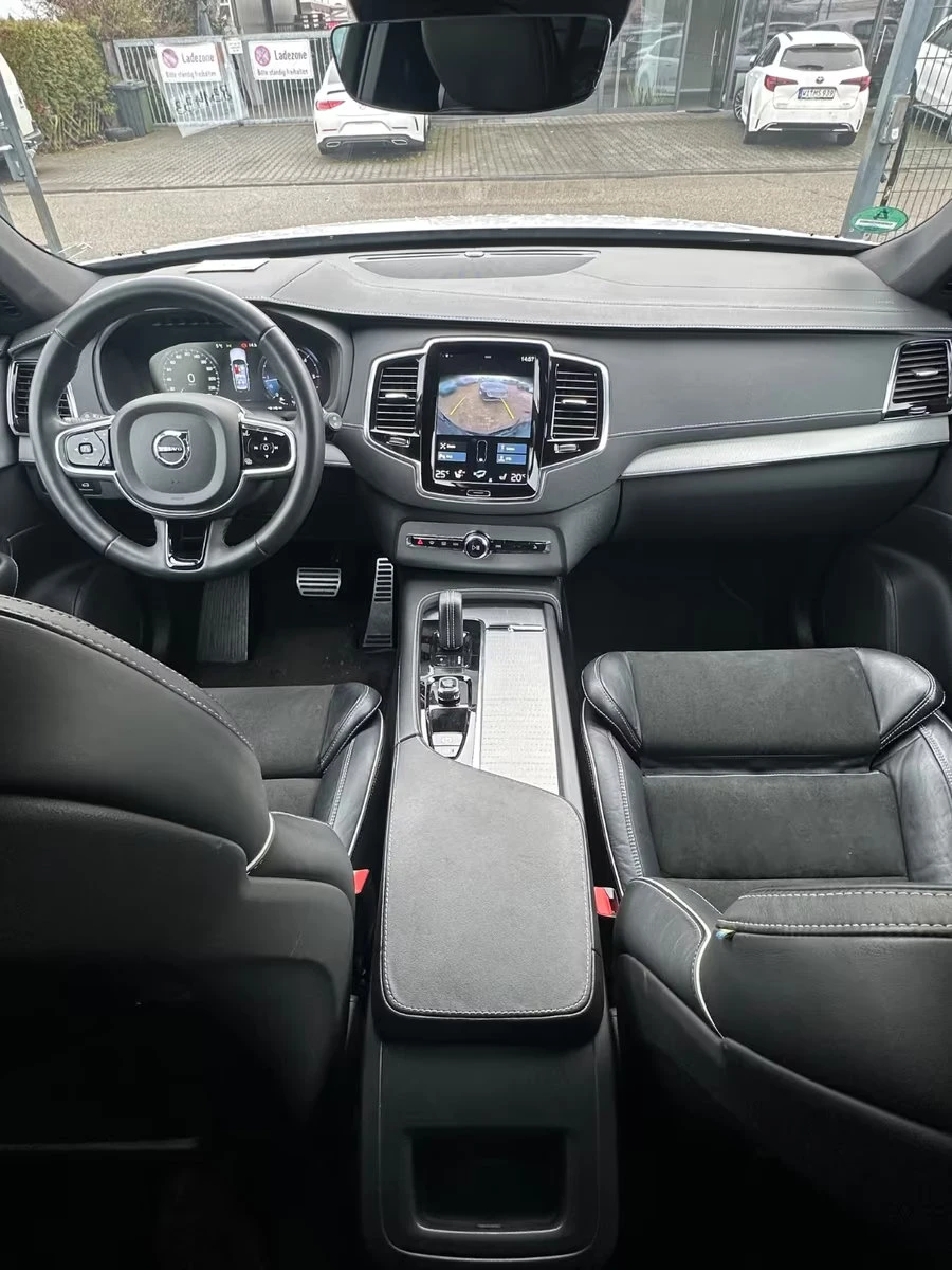 Volvo Xc90 R-DESIGN/235HP/7S/AWD/CAM/MEMO/NAVI/LED/910g, снимка 7 - Автомобили и джипове - 53810654