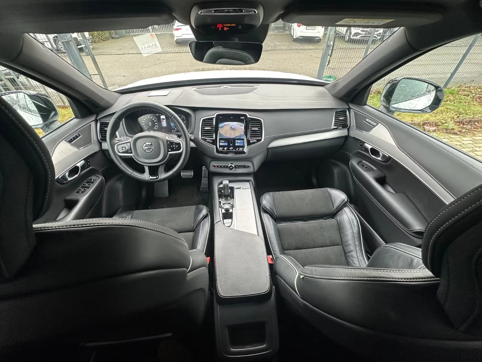 Volvo Xc90 R-DESIGN/235HP/7S/AWD/CAM/MEMO/NAVI/LED/910g, снимка 6 - Автомобили и джипове - 53810654