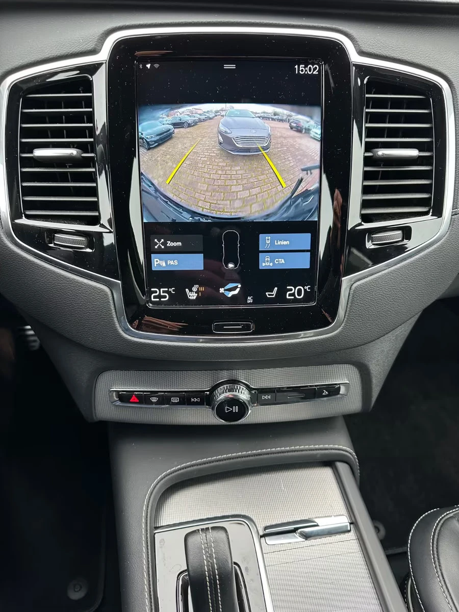 Volvo Xc90 R-DESIGN/235HP/7S/AWD/CAM/MEMO/NAVI/LED/910g, снимка 9 - Автомобили и джипове - 53810654