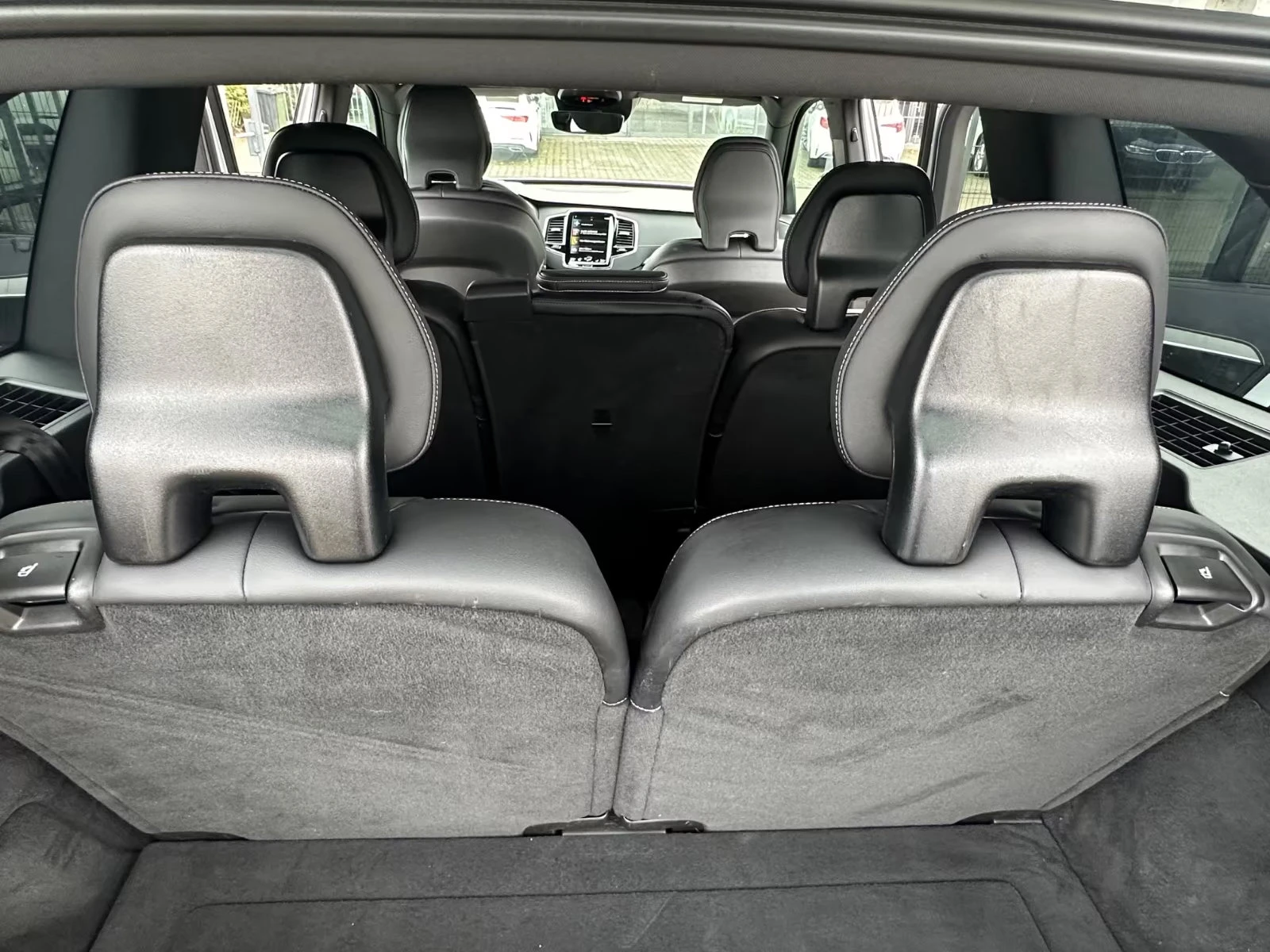 Volvo Xc90 R-DESIGN/235HP/7S/AWD/CAM/MEMO/NAVI/LED/910g, снимка 14 - Автомобили и джипове - 53810654