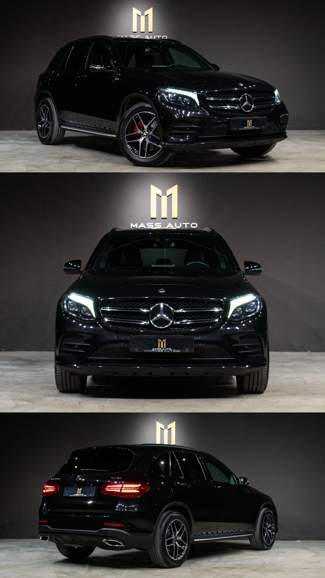 Mercedes-Benz GLC 350 d/AMG/Airmatic/4Matic/ПълнаСервизнаИст. в Mercedes, снимка 2 - Автомобили и джипове - 54081698