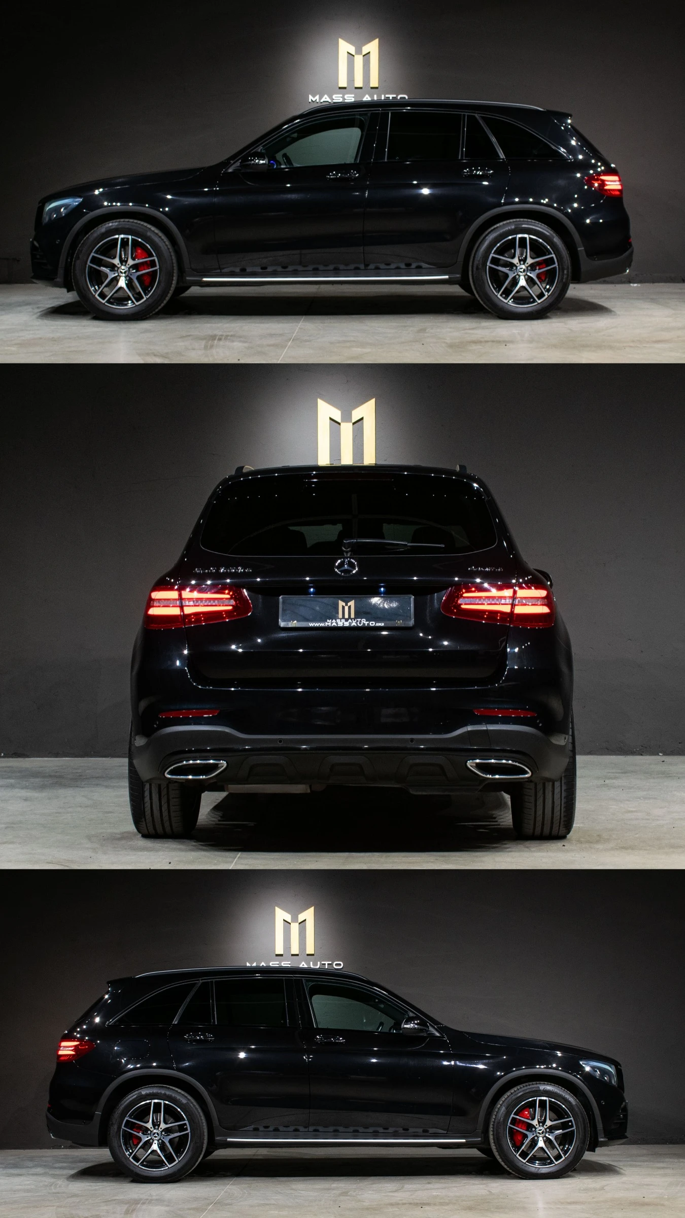 Mercedes-Benz GLC 350 d/AMG/Airmatic/4Matic/ПълнаСервизнаИст. в Mercedes, снимка 4 - Автомобили и джипове - 54081698