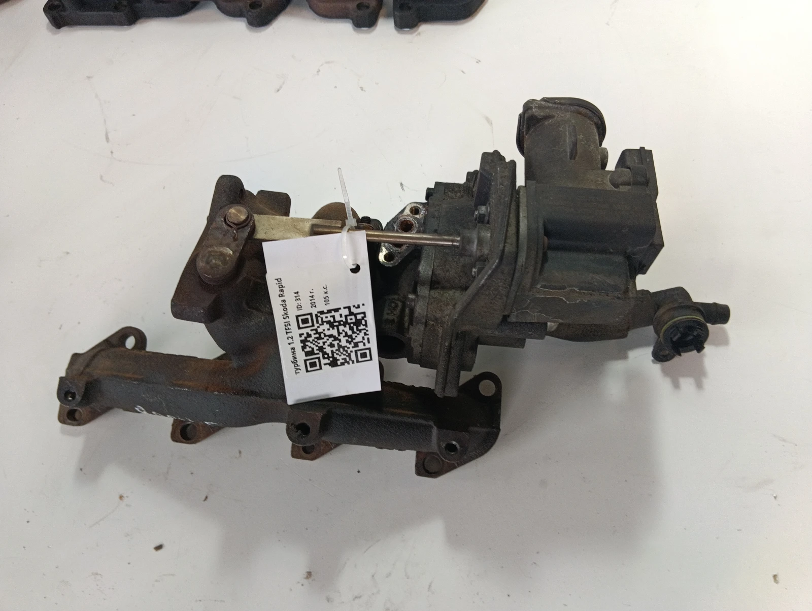 турбина 1.2 TFSI Skoda Rapid