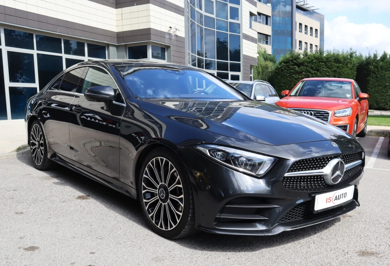 Mercedes-Benz CLS 400 AMG/4Matic/Burmester/Подгрев/Камера 360, снимка 3 - Автомобили и джипове - 51435596
