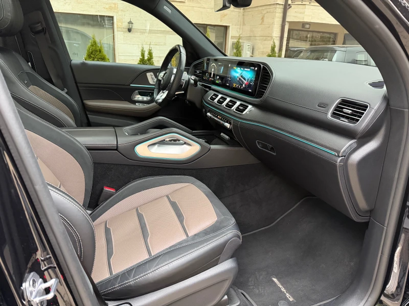 Mercedes-Benz GLS 63 AMG CARBON CERAMIC\PANO\HEAD  UP\ DISTRONIC\360* , снимка 10 - Автомобили и джипове - 52307895