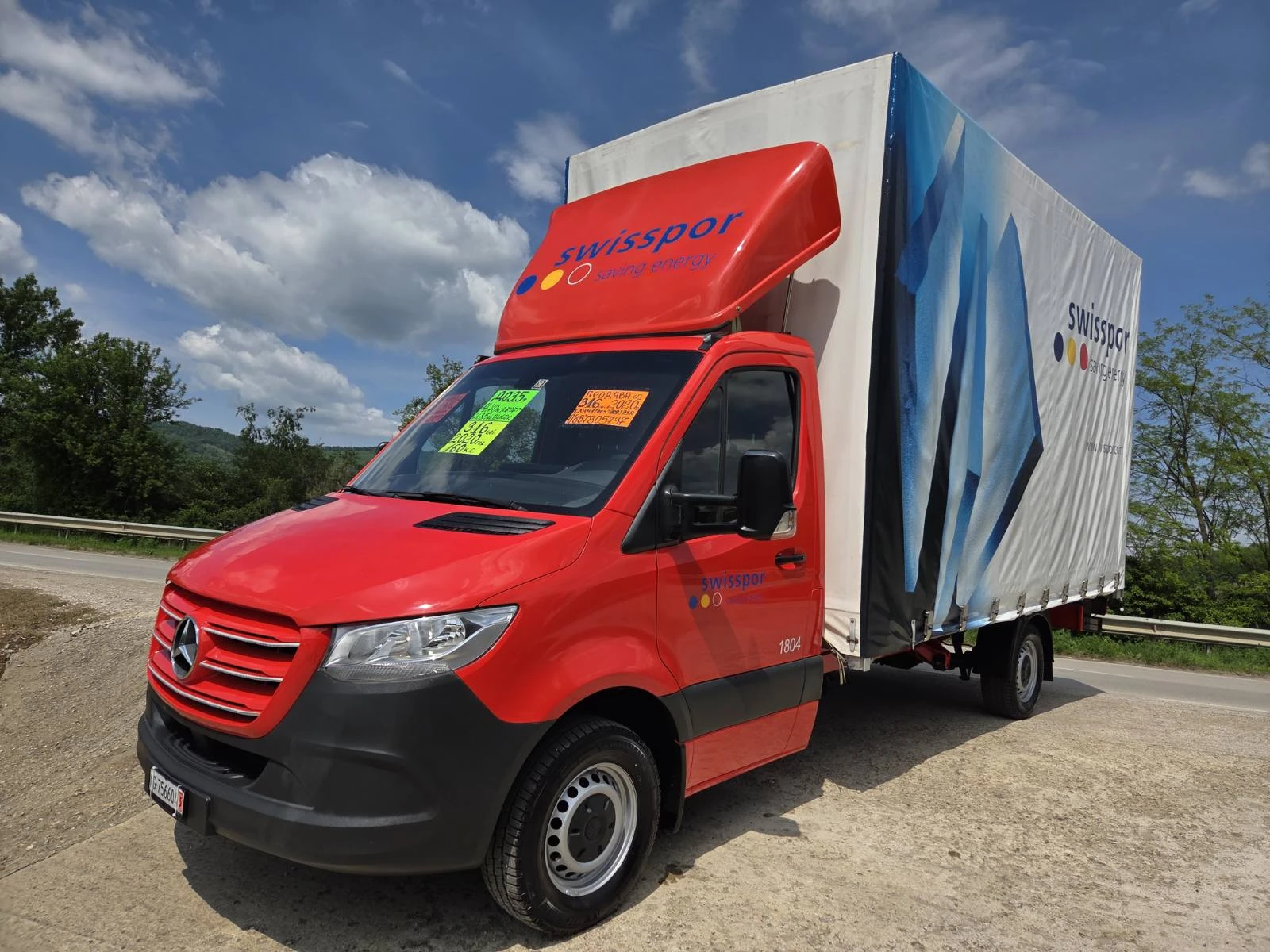 Mercedes-Benz Sprinter 316 cdi до3.5т Швейцария 4, 70 дълъг