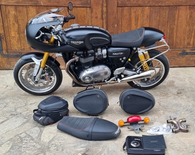 Triumph Thruxton, снимка 16 - Мотоциклети и мототехника - 52917000