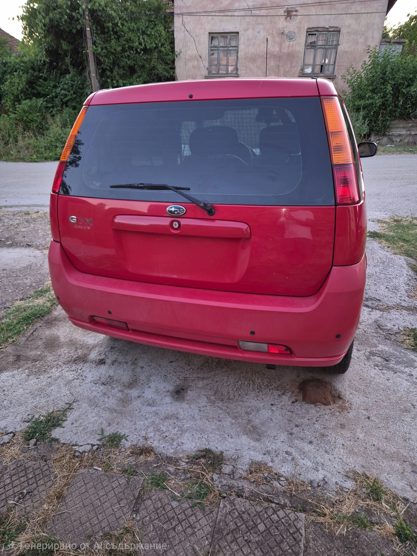 Subaru G3x justy 1.3, снимка 2 - Автомобили и джипове - 53850125