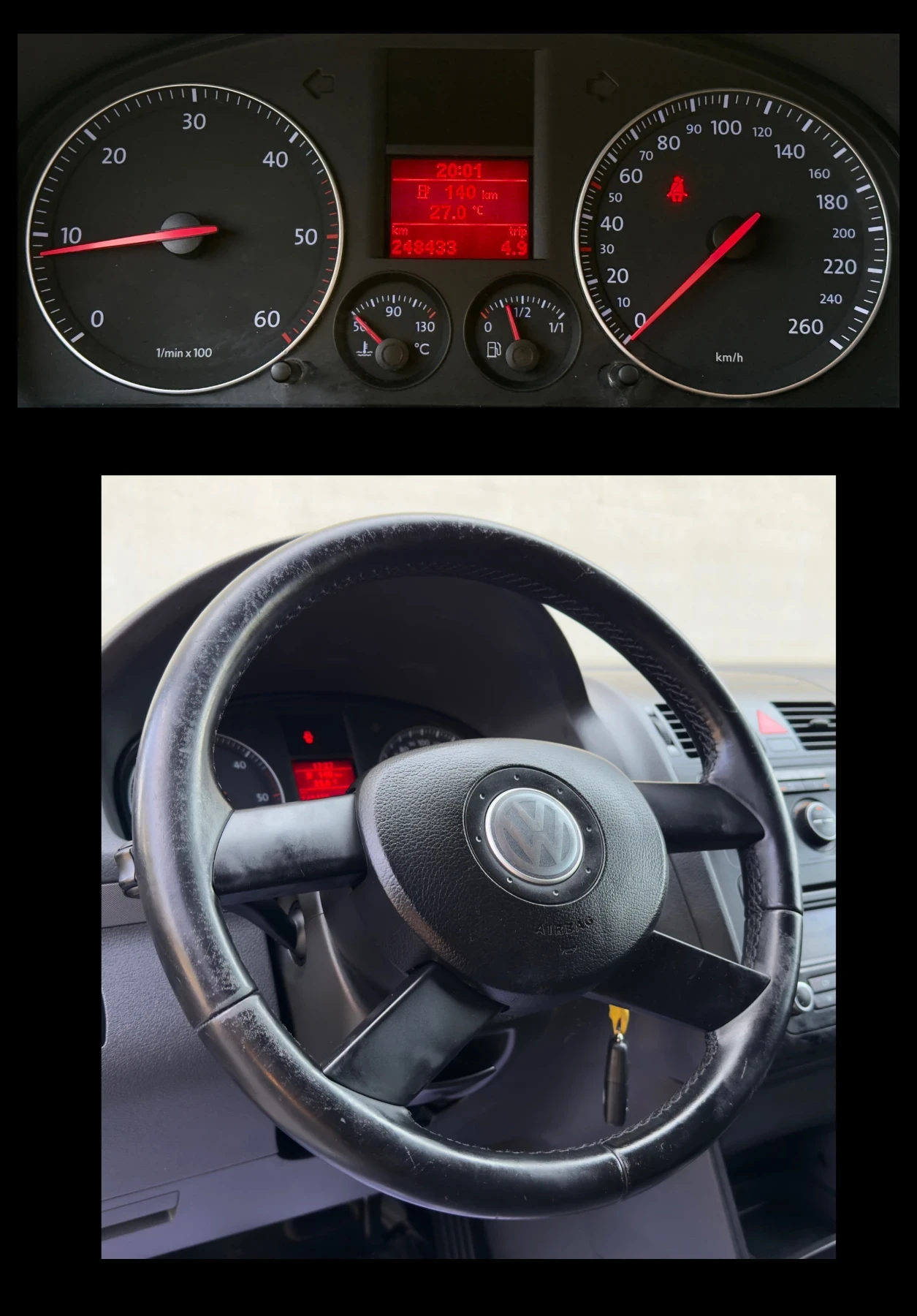 VW Touran 1.9TDi 105hp, снимка 14 - Автомобили и джипове - 55667923