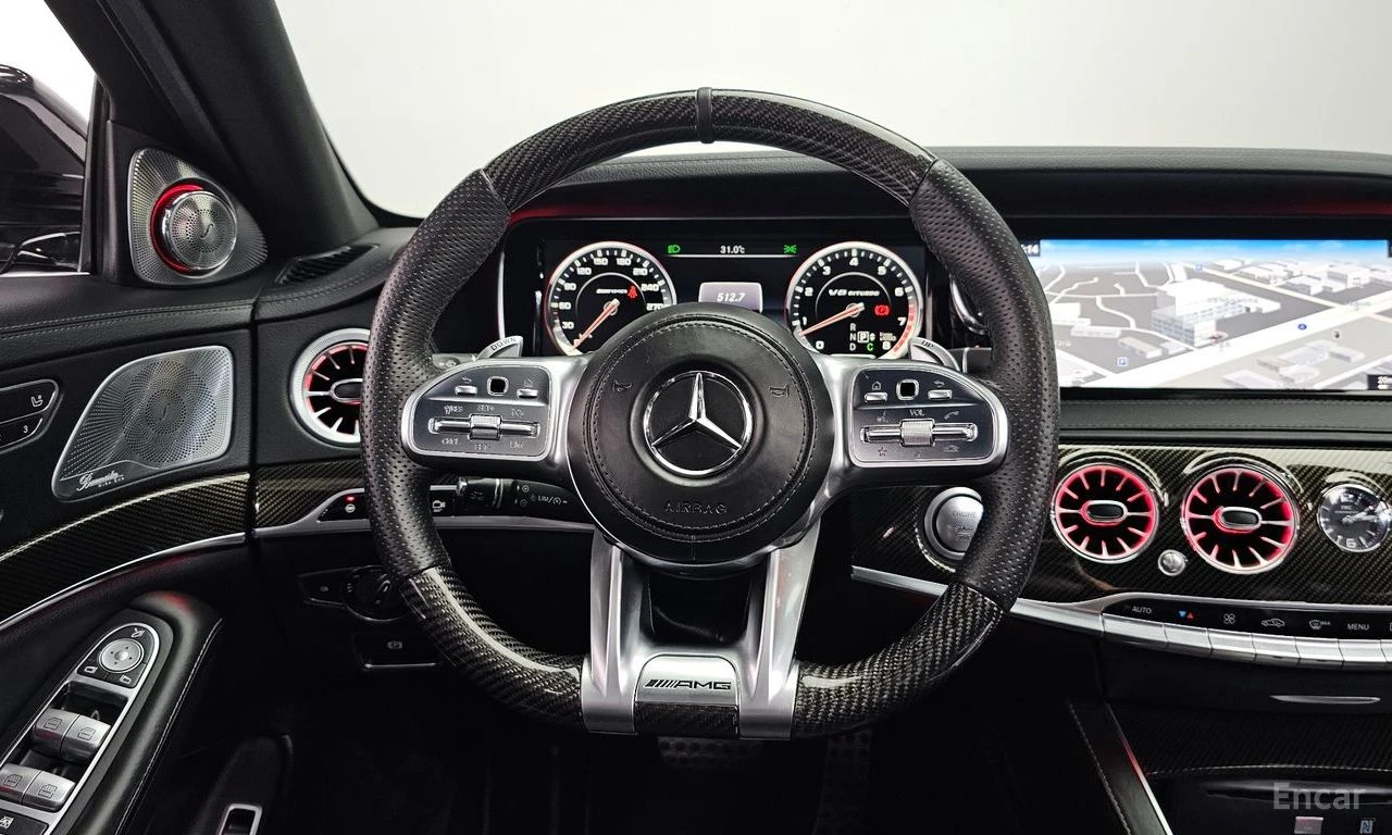 Mercedes-Benz S 63 AMG 4MATIC* BURMESTER* ОБДУХВАНЕ* ДИСТРОНИК* ХЕДЪП* , снимка 9 - Автомобили и джипове - 56121109