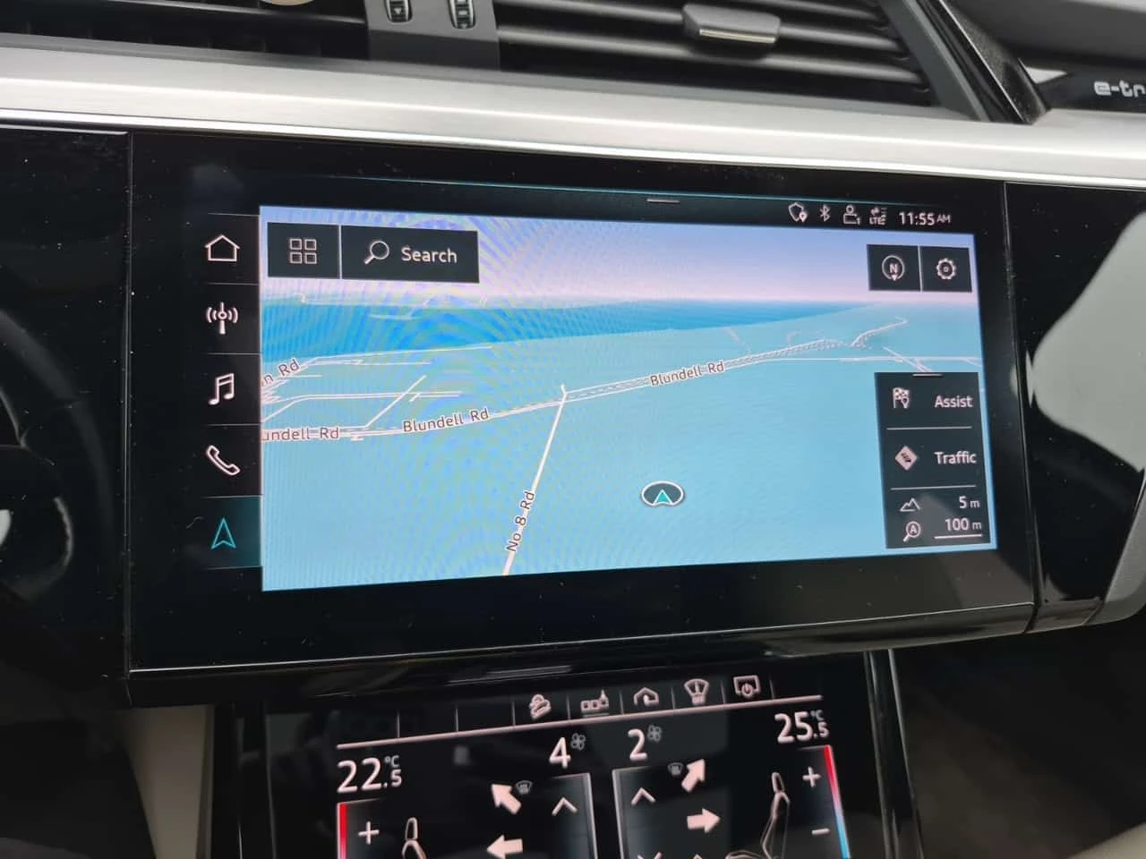 Audi E-Tron TECHNIK/ПОДГРЕВ/ОБДУХ/ПАНОРАМА/ФИНАНСИРАНЕ, снимка 11 - Автомобили и джипове - 56299933