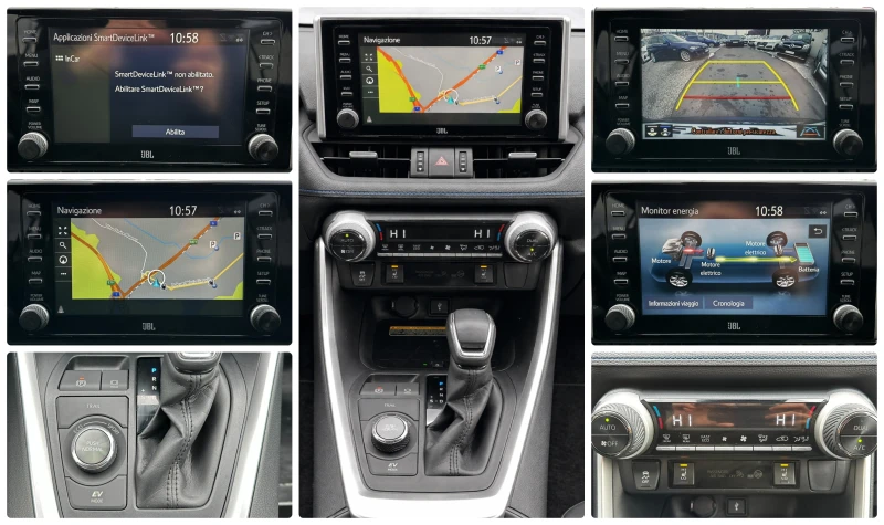 Toyota Rav4 2.5HYBRID 222HP AWD-i JBL CAM DISTRONIC, снимка 14 - Автомобили и джипове - 53097790