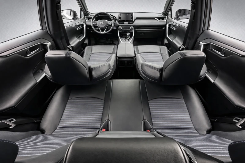 Toyota Rav4 2.5HYBRID 222HP AWD-i JBL CAM DISTRONIC, снимка 9 - Автомобили и джипове - 53097790