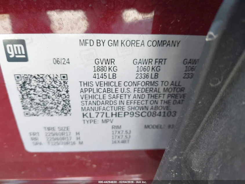 Chevrolet Trax 1.2l Fwd Lt, снимка 9 - Автомобили и джипове - 54100656