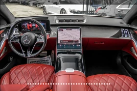 Mercedes-Benz S 500 AMG & NIGHT PKG| MASSAGE| RED LEATHER, снимка 9