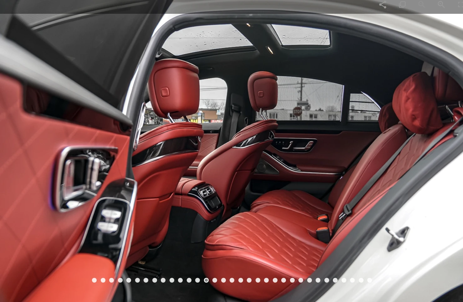 Mercedes-Benz S 500 AMG & NIGHT PKG| MASSAGE| RED LEATHER | Mobile.bg � ����������� 13
