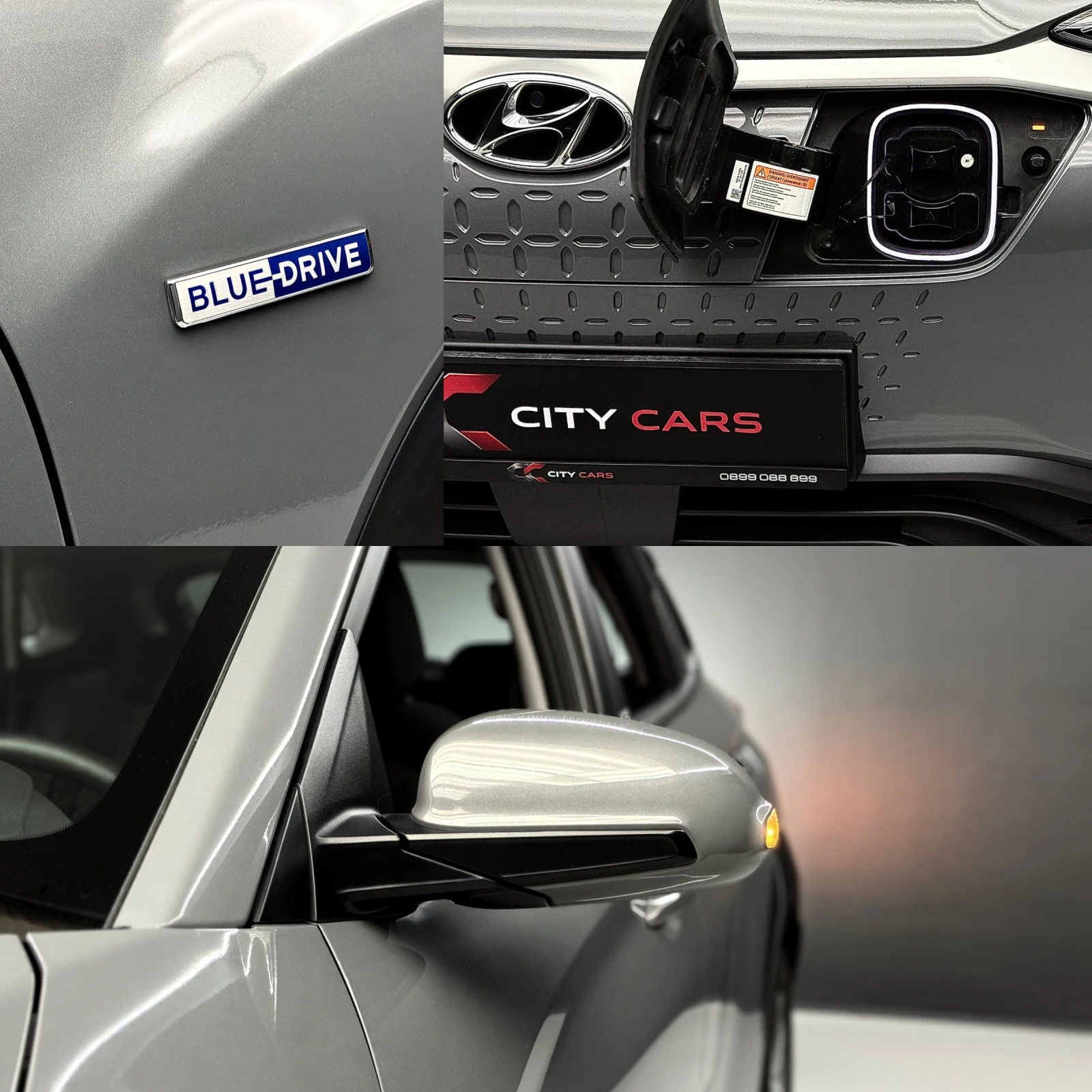 Hyundai Kona EV 64KW/h 204 k.с./ACC / SMART KEY/ACC/SMART KEY, снимка 14 - Автомобили и джипове - 54610096